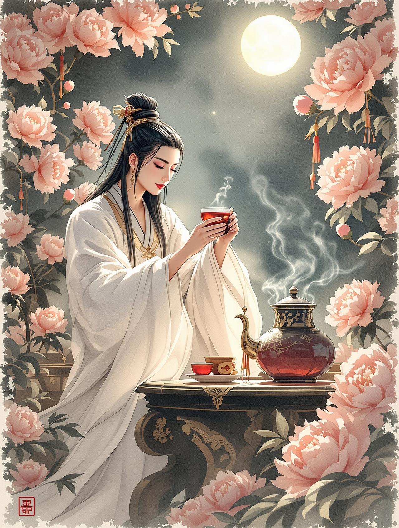 红果漫据 - 花间提壶